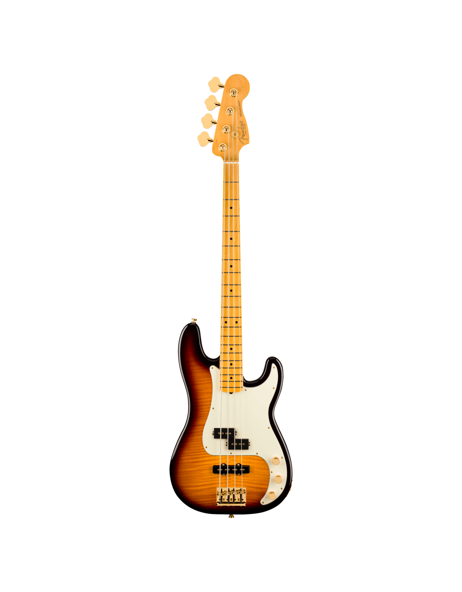 Fender Fender 75th Anniversary American Professional II PJ Bass, Rosewood Fingerboard, 2-Color Sunburst w/ Deluxe Molded Case