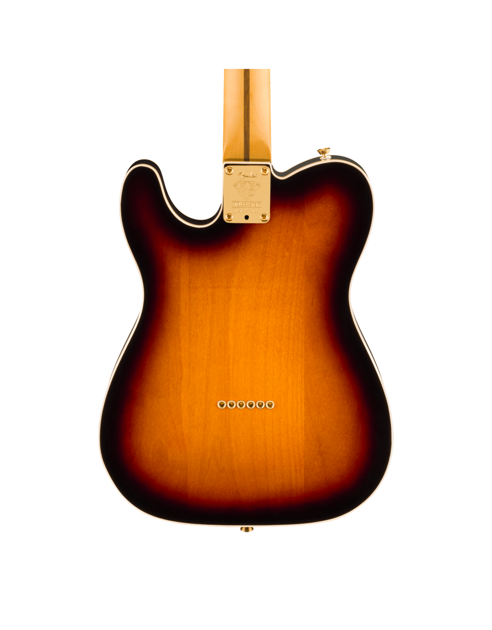 Fender Fender 75th Anniversary American Professional II Custom Telecaster, Maple Fingerboard, 2-Color Sunburst w/ Deluxe Molded case