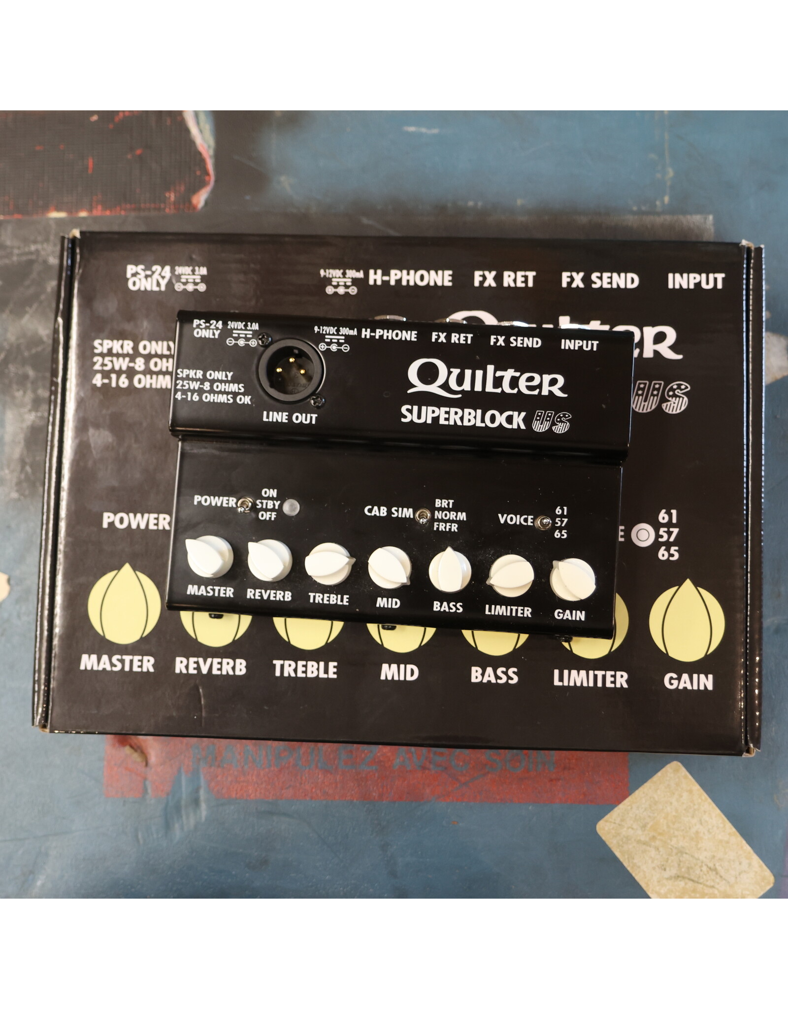 Quilter Super Block US 25 w/ Box, Used