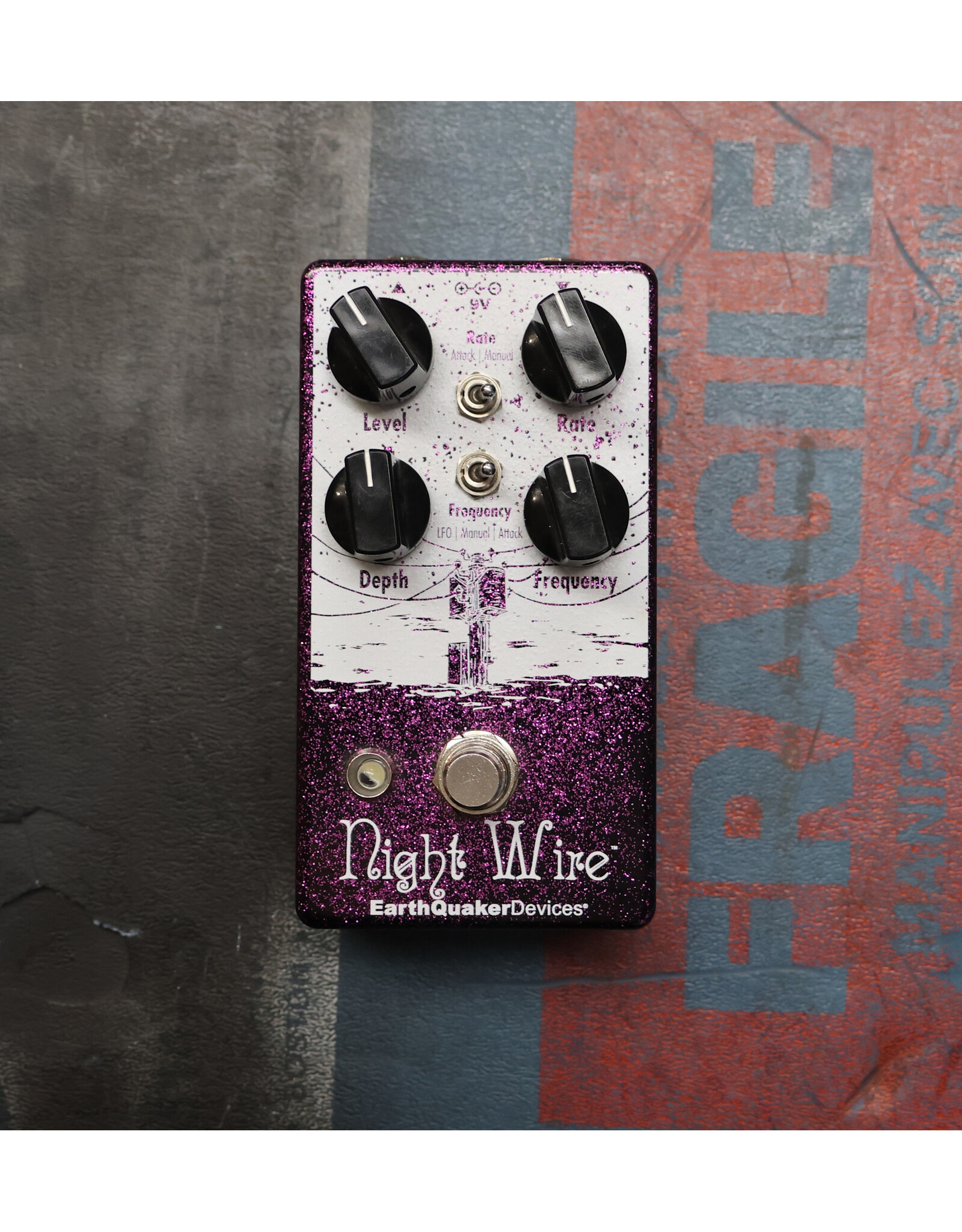 EarthQuaker Devices EQD Night Wire Harmonic Tremolo, Used