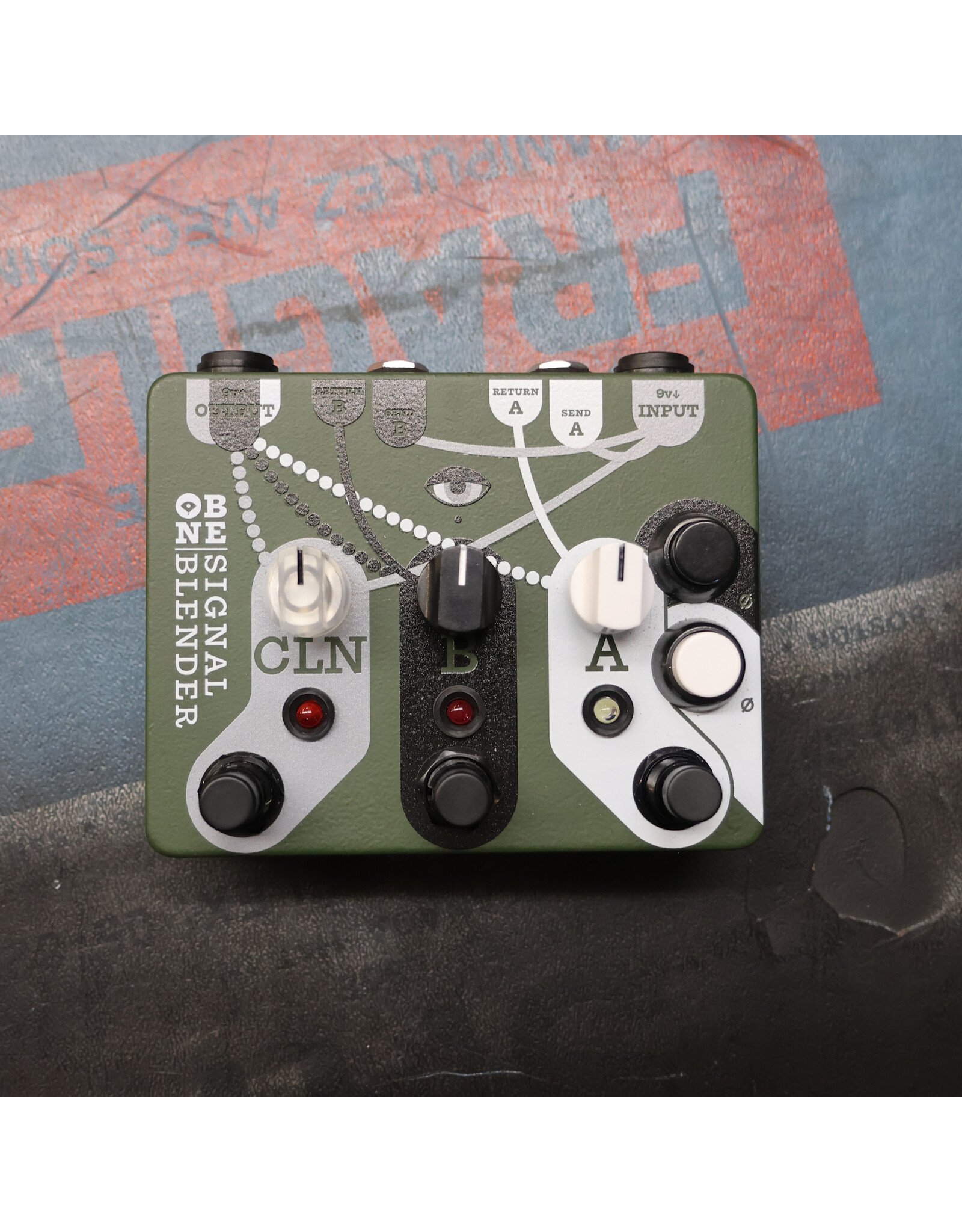 Old Blood Noise Endeavors Old Blood Noise Endeavors Signal Blender V1, Eastside Music Supply Colorway w/ Box, Used