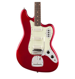 Fender Fender Vintera III Early '60s Bass VI, Rosewood Fingerboard, Candy Apple Red w/ Deluxe Gig Bag