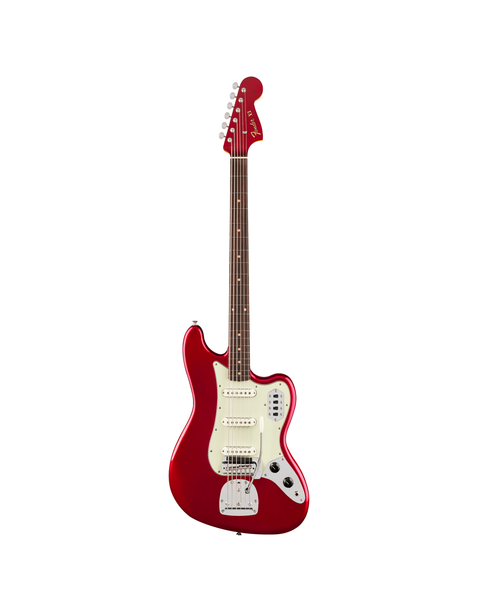 Fender Fender Vintera III Early '60s Bass VI, Rosewood Fingerboard, Candy Apple Red w/ Deluxe Gig Bag