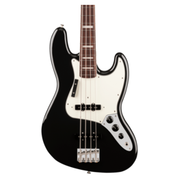 Fender Fender Vintera III Early '70s Jazz Bass, Black w/ Deluxe Gig Bag