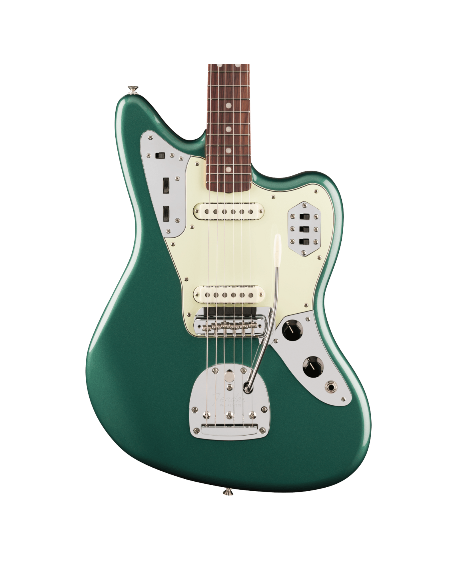 Fender Fender Vintera III Mid '60s Jaguar, Sherwood Green Metallic w/ Deluxe Gig Bag