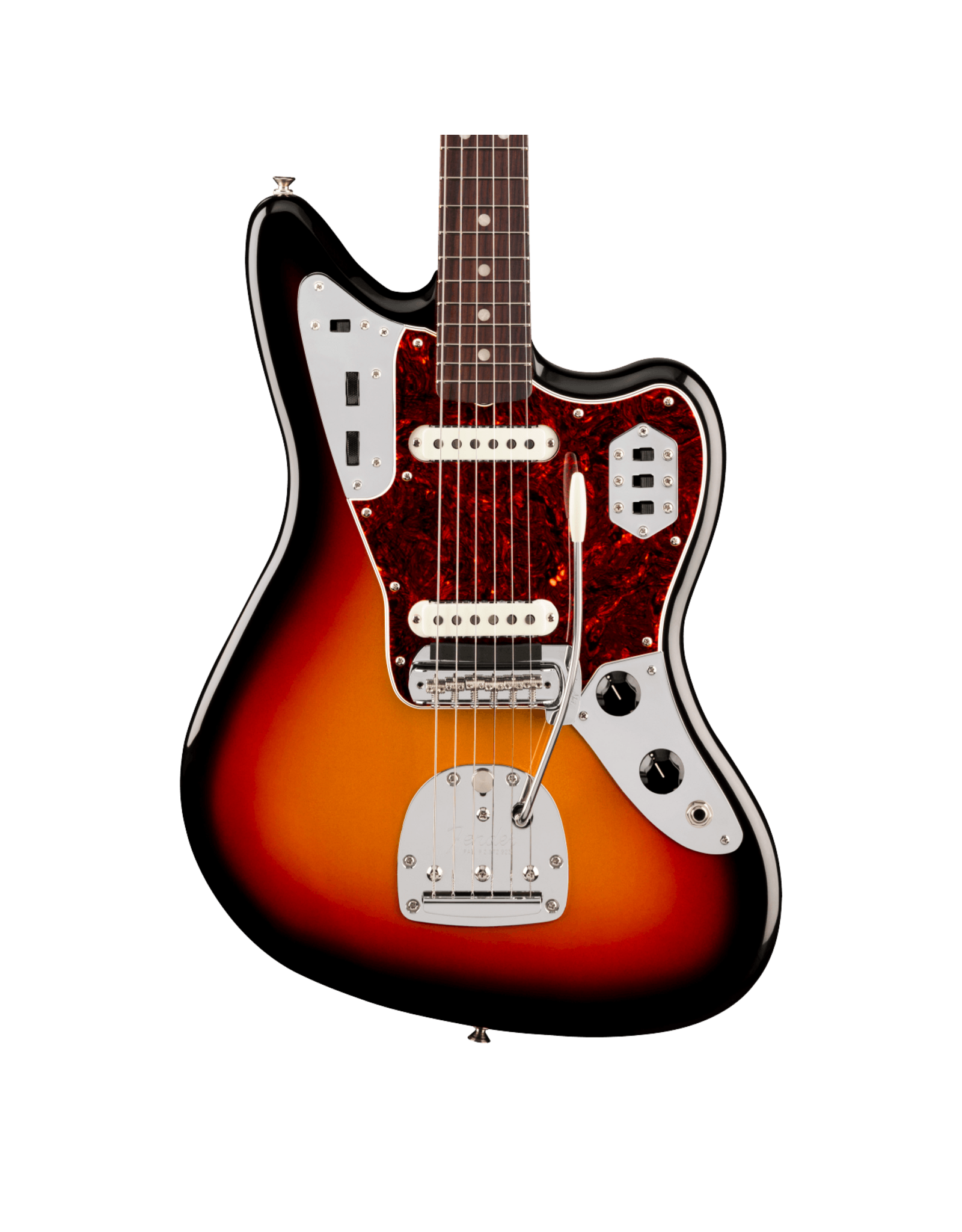 Fender Fender Vintera III Mid '60s Jaguar, 3-Color Sunburst w/ Deluxe Gig Bag