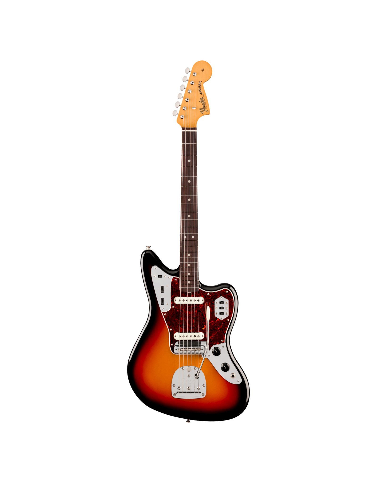 Fender Fender Vintera III Mid '60s Jaguar, 3-Color Sunburst w/ Deluxe Gig Bag