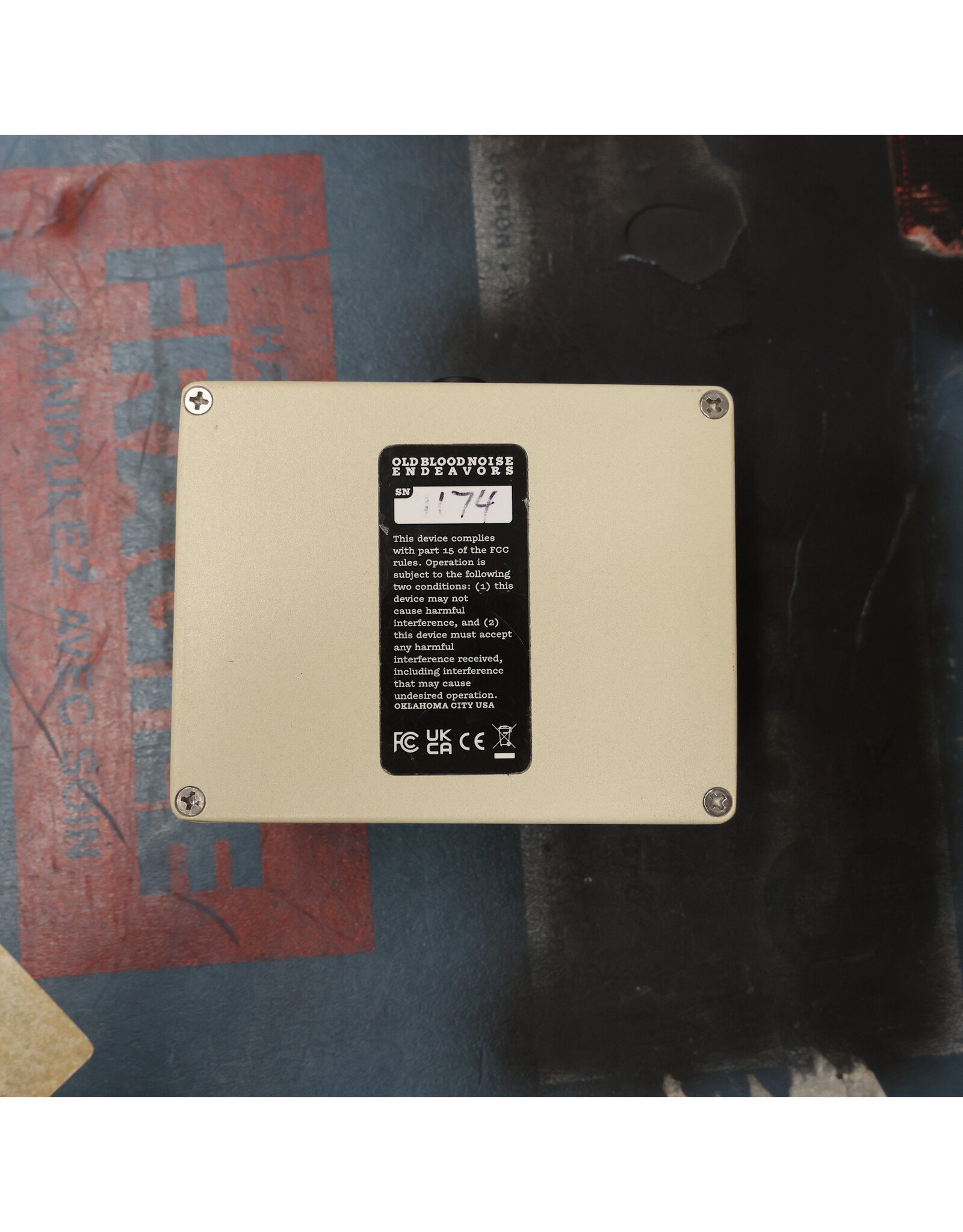 Old Blood Noise Endeavors OBNE Fault V2 Overdrive Distortion w/ Box, Used