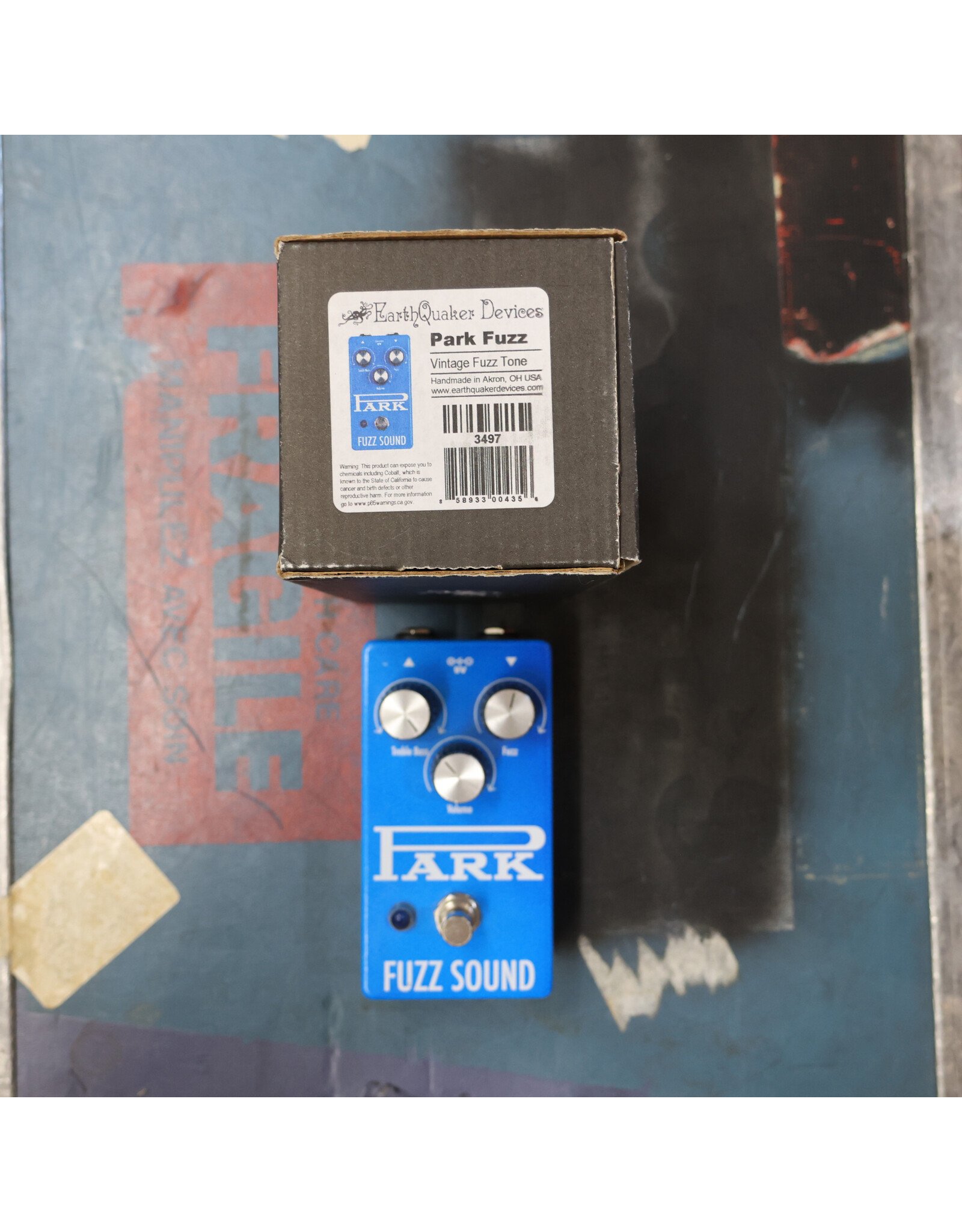 EarthQuaker Devices EQD Park Fuzz w/ Box, Used