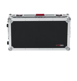Gator Gator Cases G-TOUR Series Guitar Pedal board with ATA Road Case, Wheels and Pull Handle, Large: 24″ x 11″