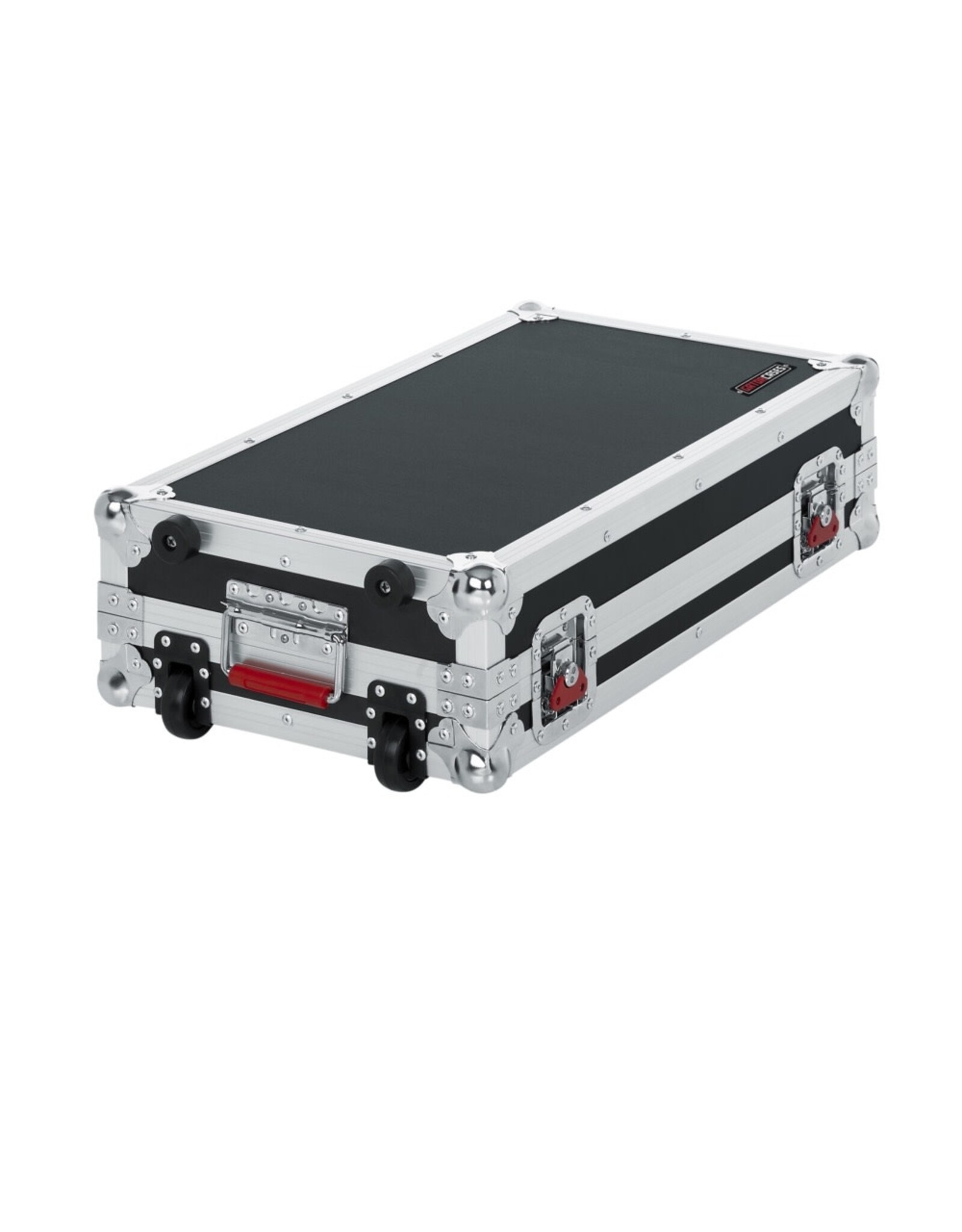 Gator Gator Cases G-TOUR Series Guitar Pedal board with ATA Road Case, Wheels and Pull Handle, Large: 24″ x 11″