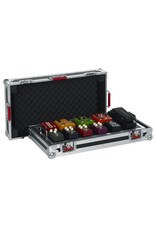 Gator Gator Cases G-TOUR Series Guitar Pedal board with ATA Road Case, Wheels and Pull Handle, Large: 24″ x 11″