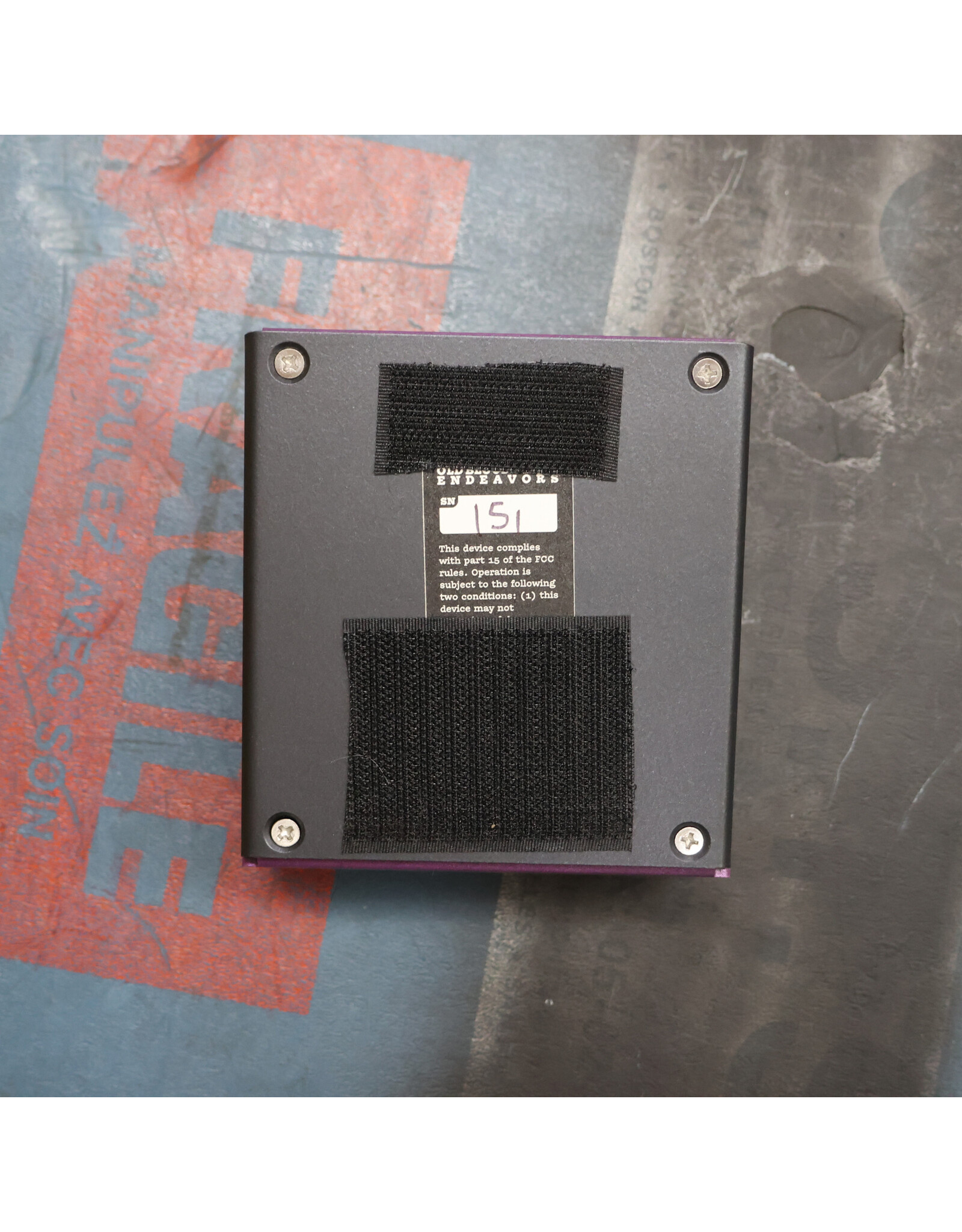 Old Blood Noise Endeavors Old Blood Noise Endeavors Pardner Fuzz w/ Box, Purple, Used