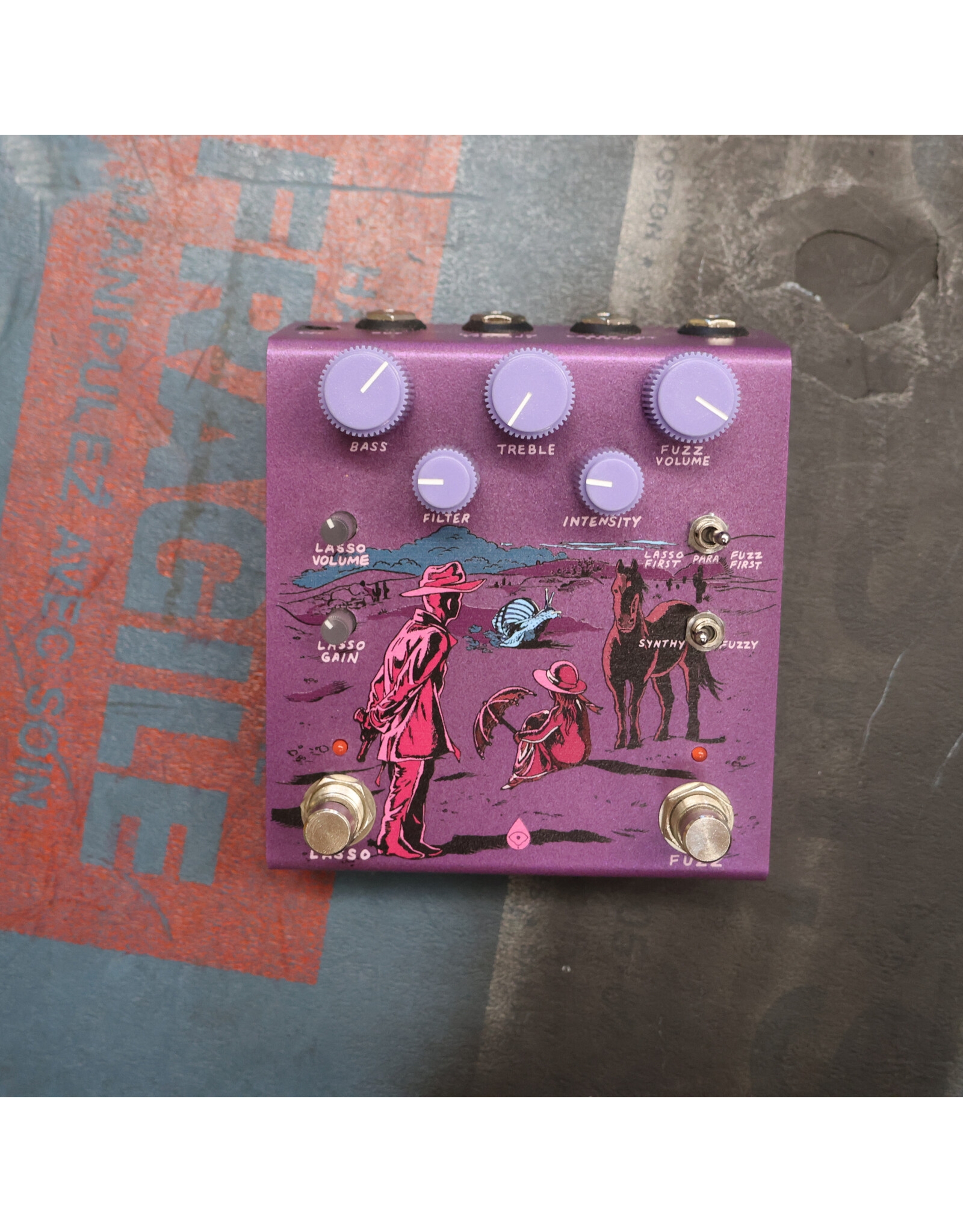 Old Blood Noise Endeavors Old Blood Noise Endeavors Pardner Fuzz w/ Box, Purple, Used