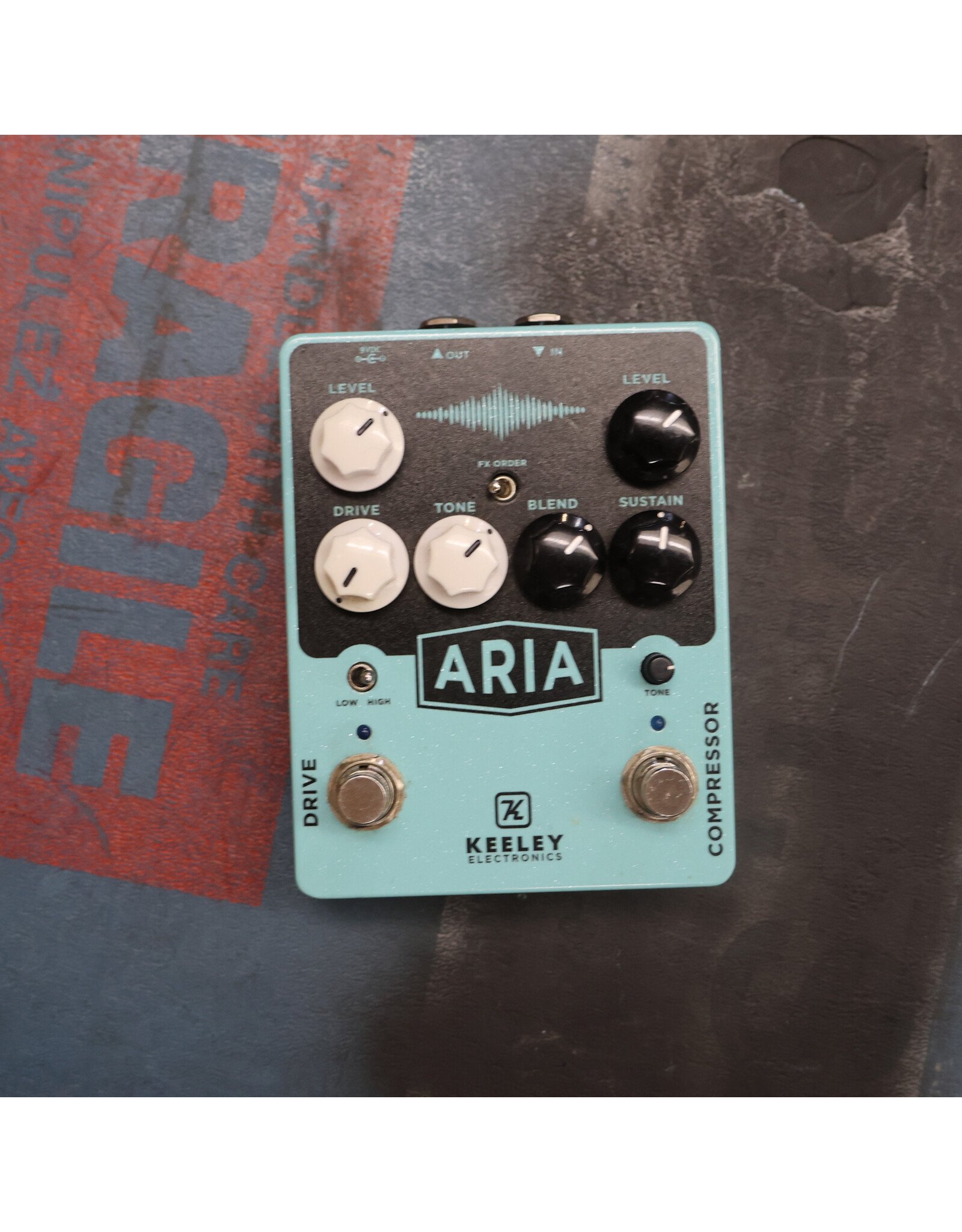 Keeley Aria Drive and Compressor, Used