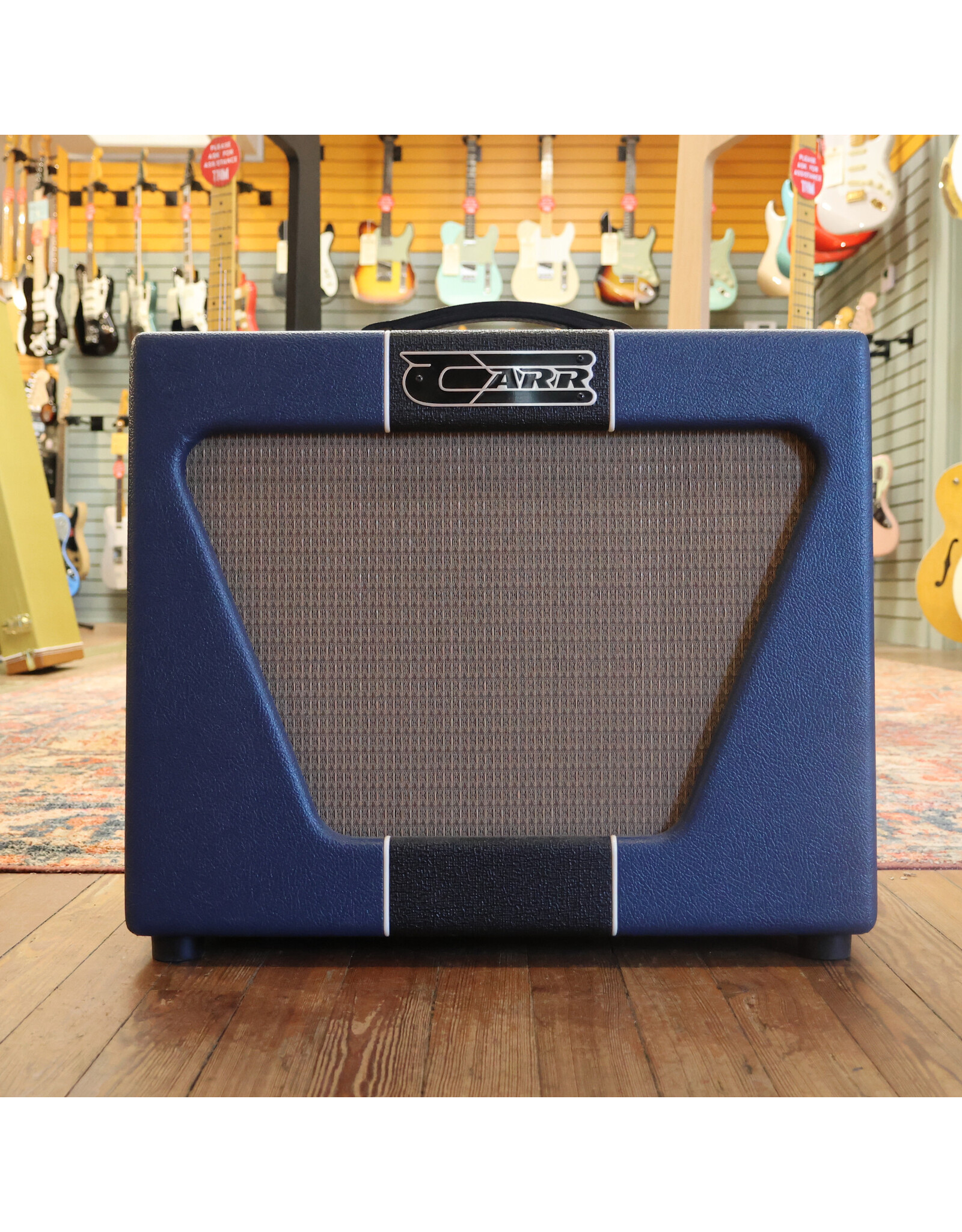 Carr Amps Carr Amps Super Bee 10w 1x12 Combo, Blue/Black Tolex