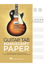 Hal Leonard Guitar Tab Manuscript Paper