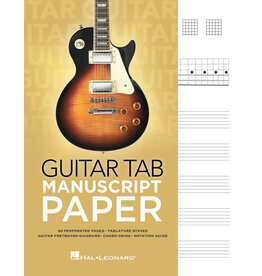 Hal Leonard Guitar Tab Manuscript Paper