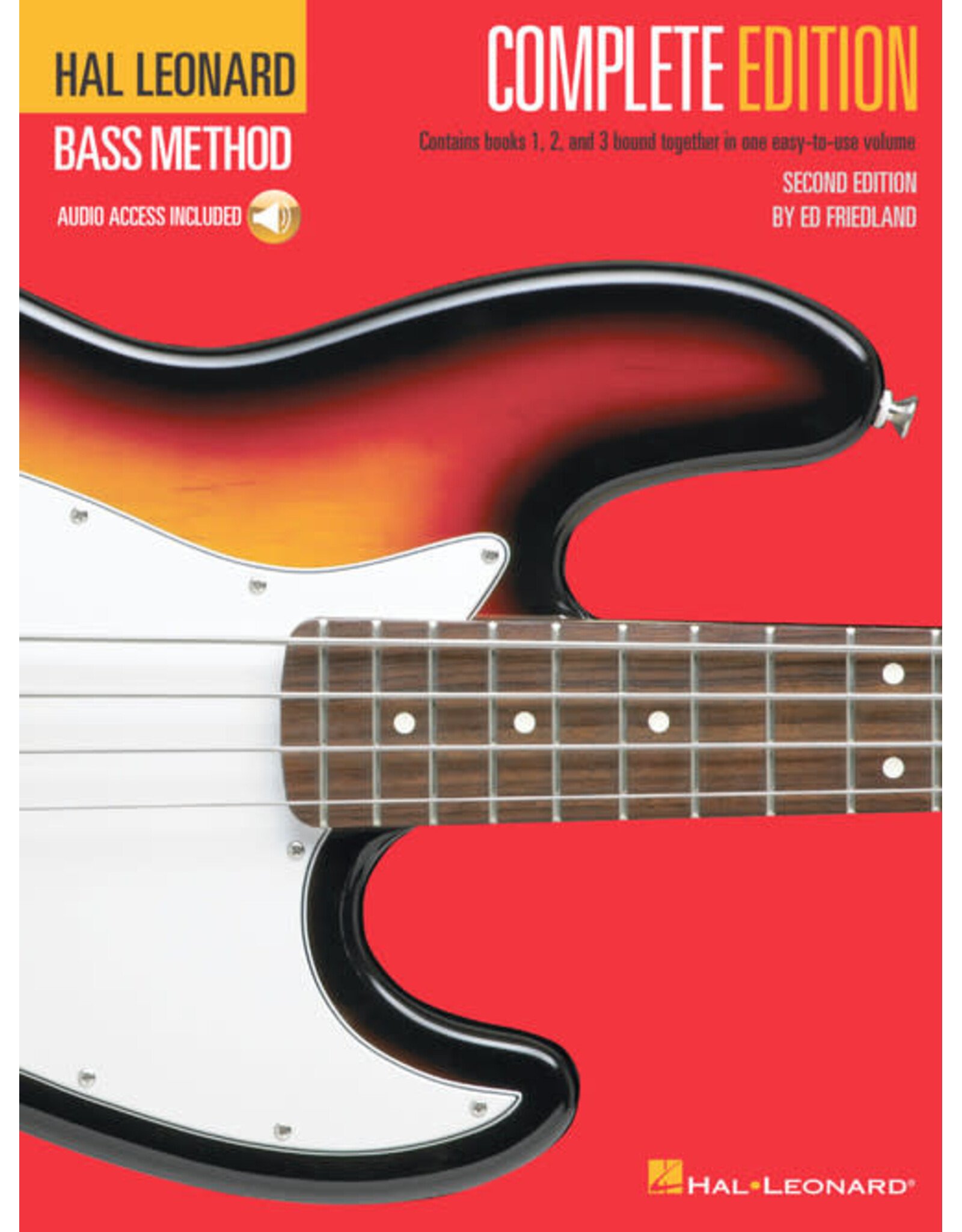 Hal Leonard Bass Method – Complete Edition Book w/ Audio Access