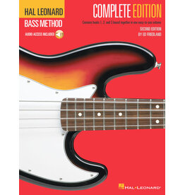 Hal Leonard Bass Method – Complete Edition Book w/ Audio Access