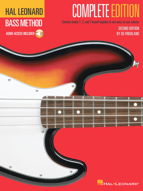 Hal Leonard Bass Method – Complete Edition Book w/ Audio Access - Twin ...