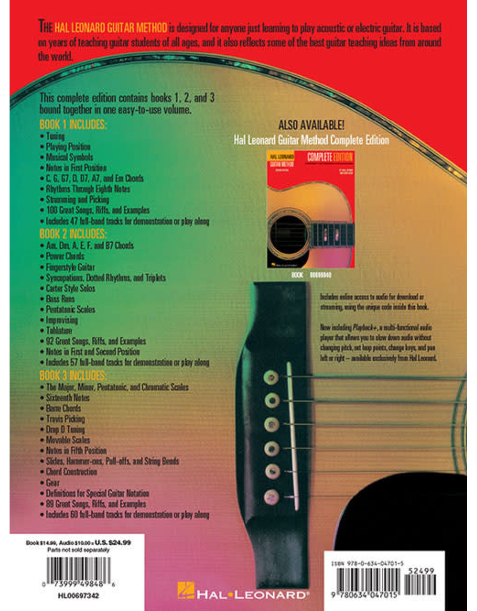 Hal Leonard Guitar Method, Second Edition – Complete Edition w/ Audio Access