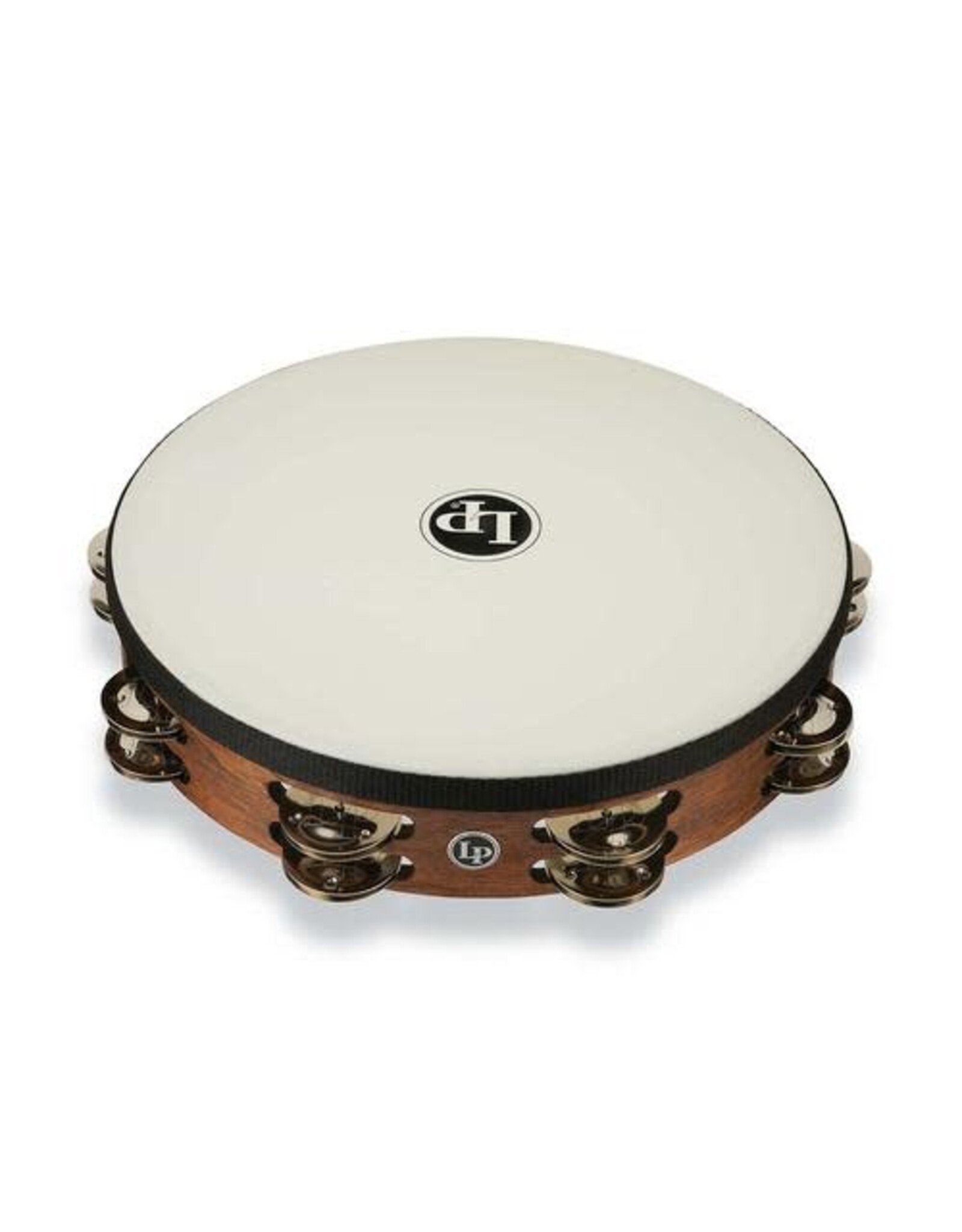 LP 10 Inch Worship Tambourine with Perfect-Pitch Synthetic Head, Double Row
