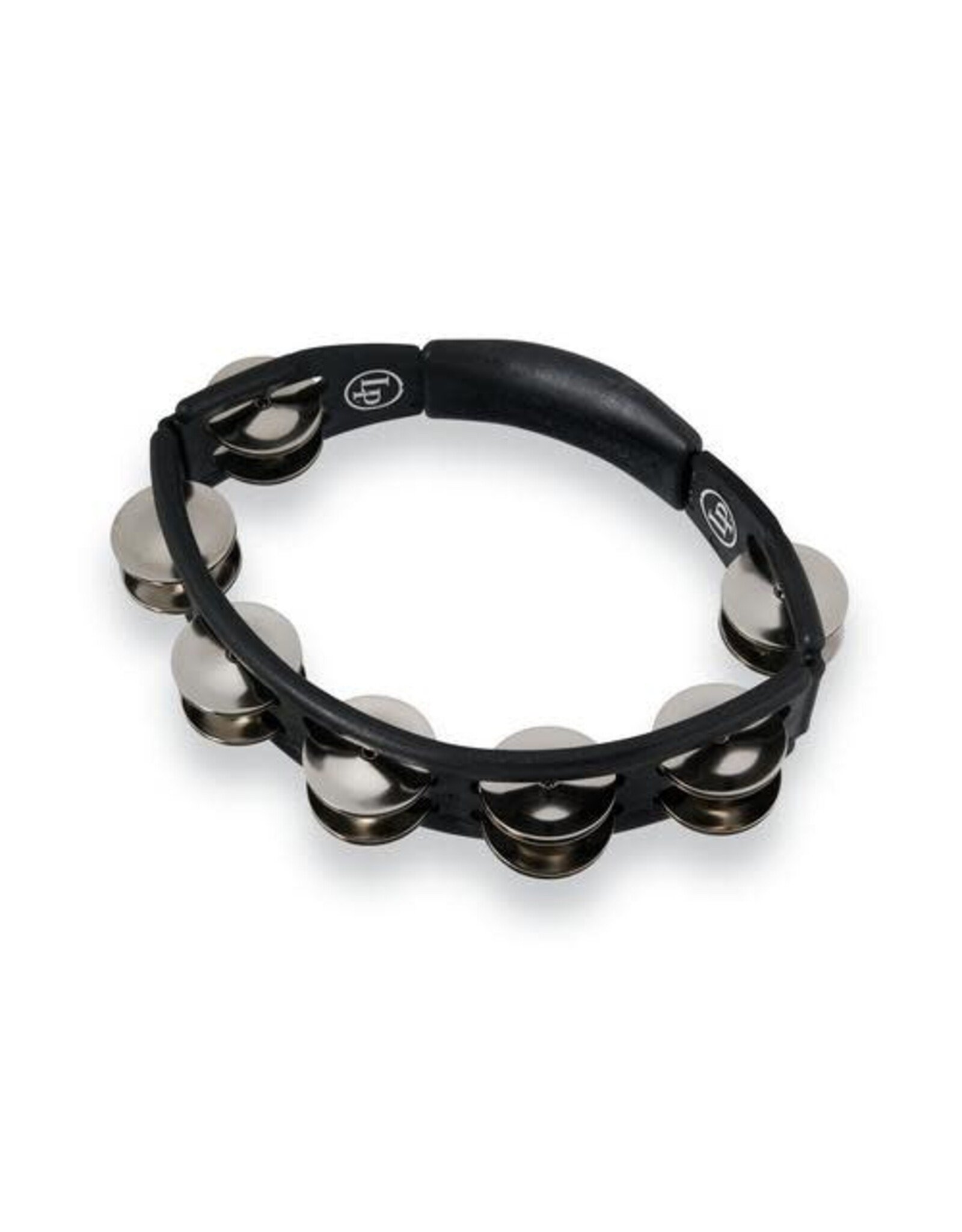LP LP150 Cyclops Handheld Tambourine - Black with Steel Jingles