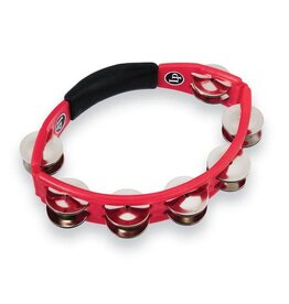 LP LP151 Cyclops Handheld Tambourine - Red with Steel Jingles