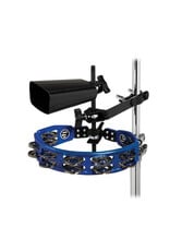 LP LP160NY-K Cyclops Tambourine with City Cowbell and Mount Pack
