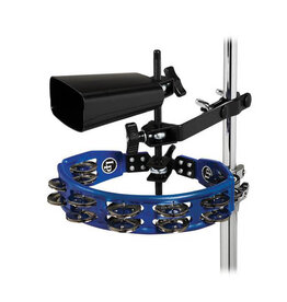 LP LP160NY-K Cyclops Tambourine with City Cowbell and Mount Pack