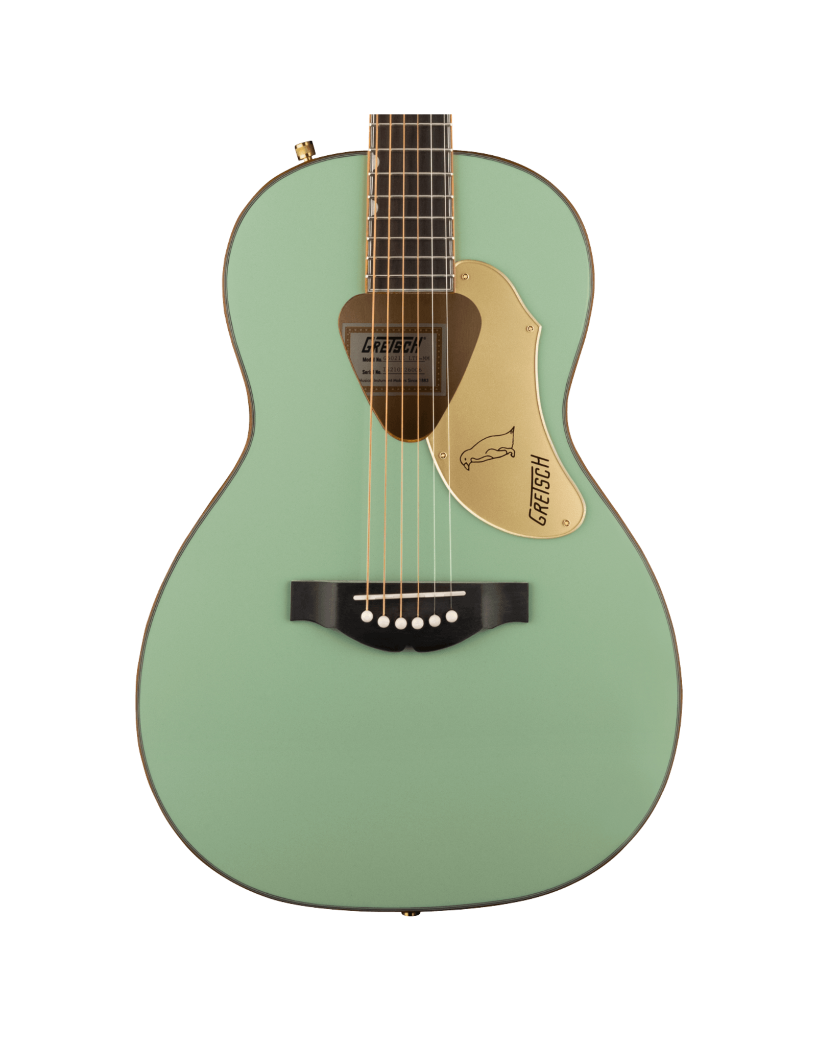 Gretsch Gretsch G5021E Rancher Penguin Parlor Acoustic/Electric, Mint Metallic