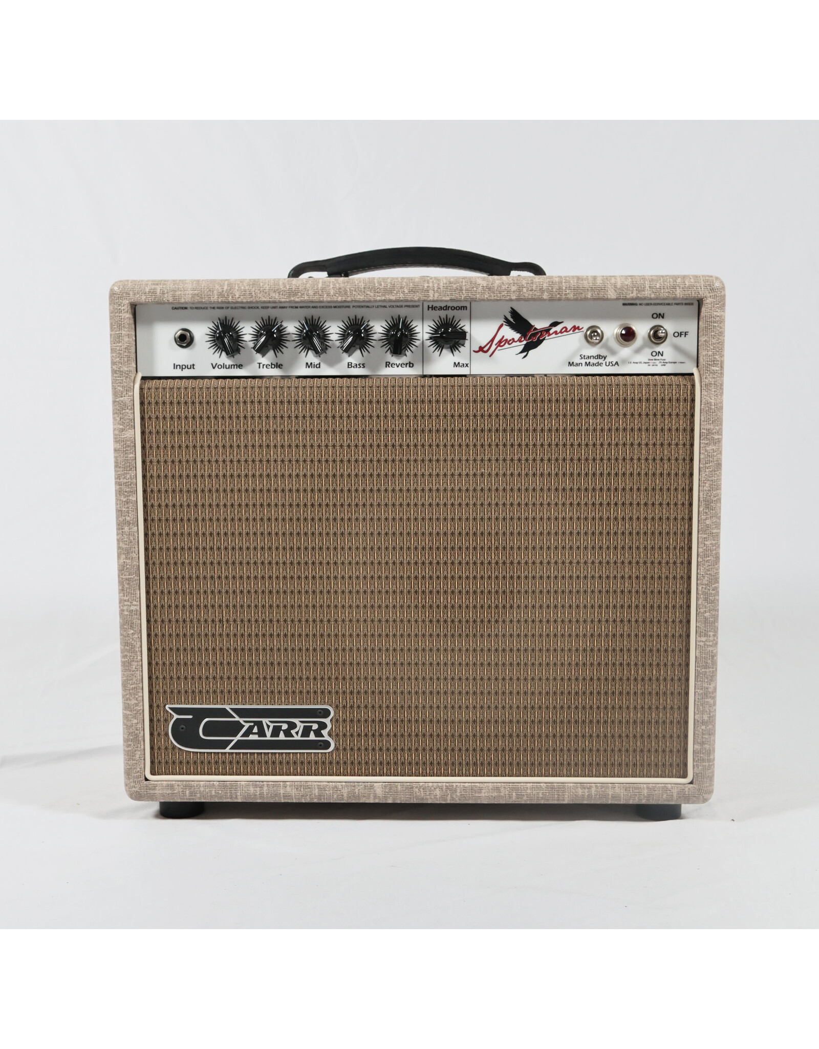 Carr Amps Carr Sportsman, Fawn Slub, Used