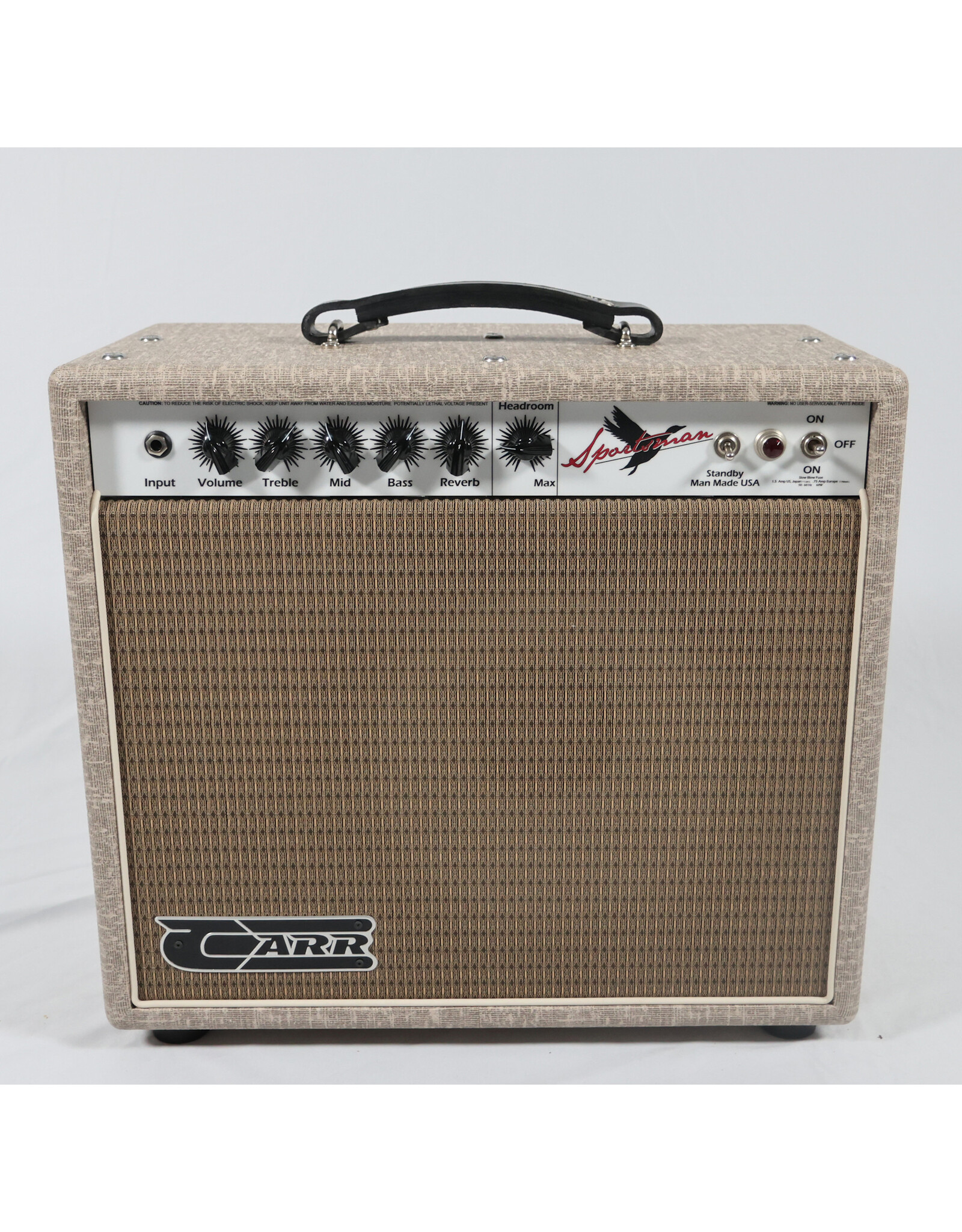Carr Amps Carr Sportsman, Fawn Slub, Used