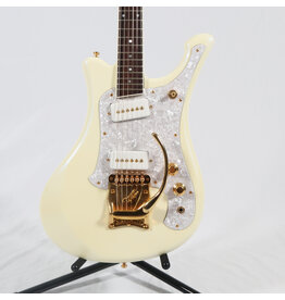 Kid's Guitars MIJ Blue Rite Custom w/ Mosrite Parts, White Pearl w/ OHSC