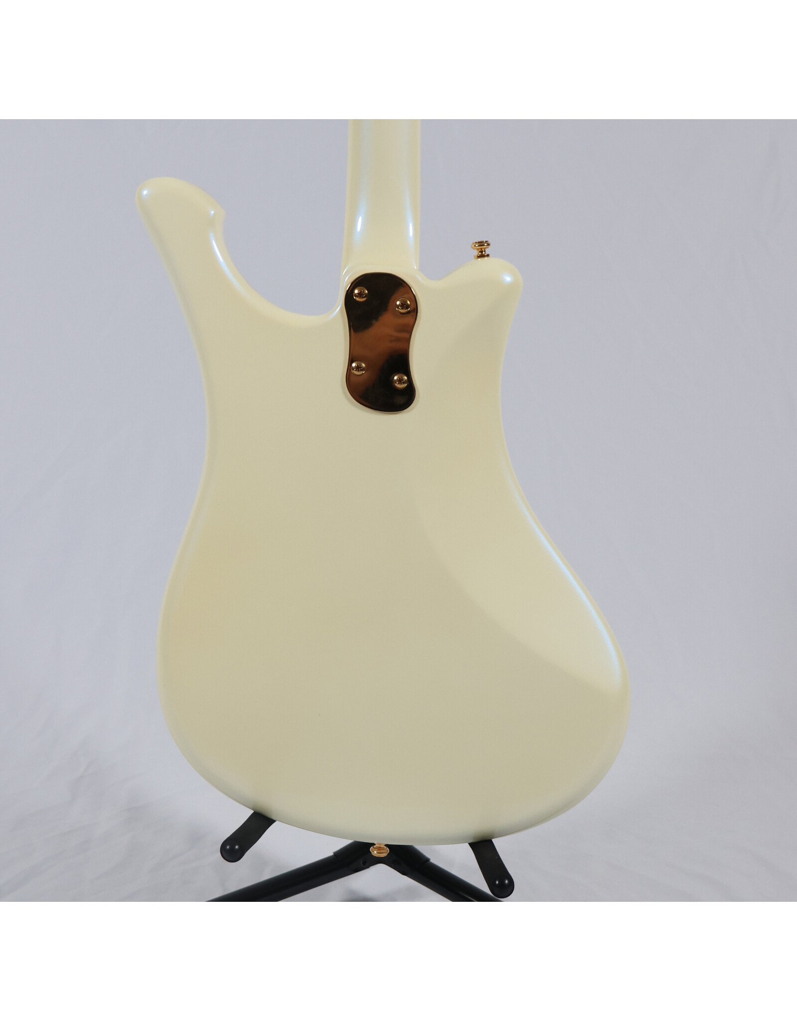 Kid's Guitars MIJ Blue Rite Custom w/ Mosrite Parts, White Pearl w/ OHSC