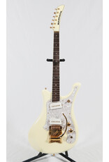 Kid's Guitars MIJ Blue Rite Custom w/ Mosrite Parts, White Pearl w/ OHSC