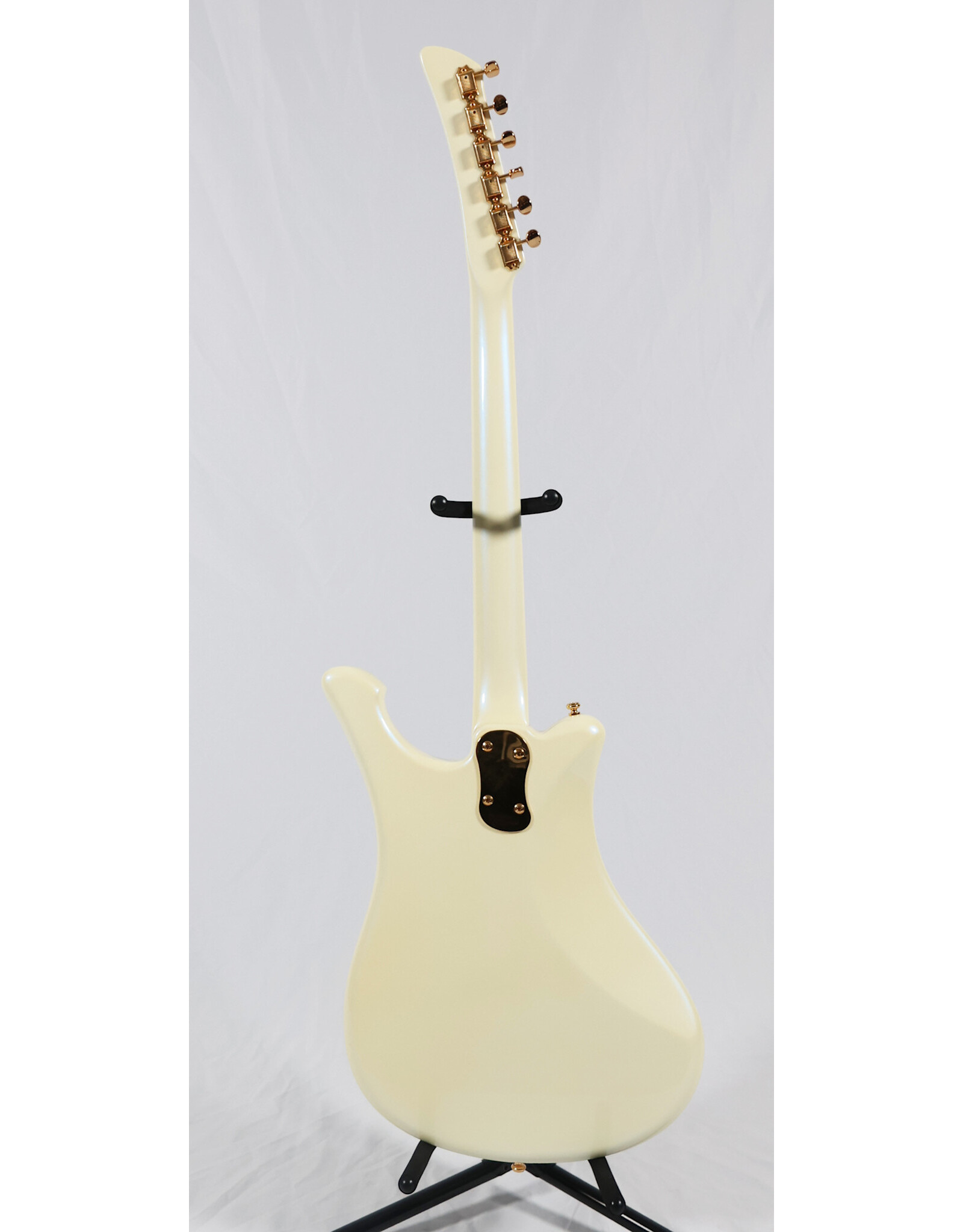 Kid's Guitars MIJ Blue Rite Custom w/ Mosrite Parts, White Pearl w/ OHSC