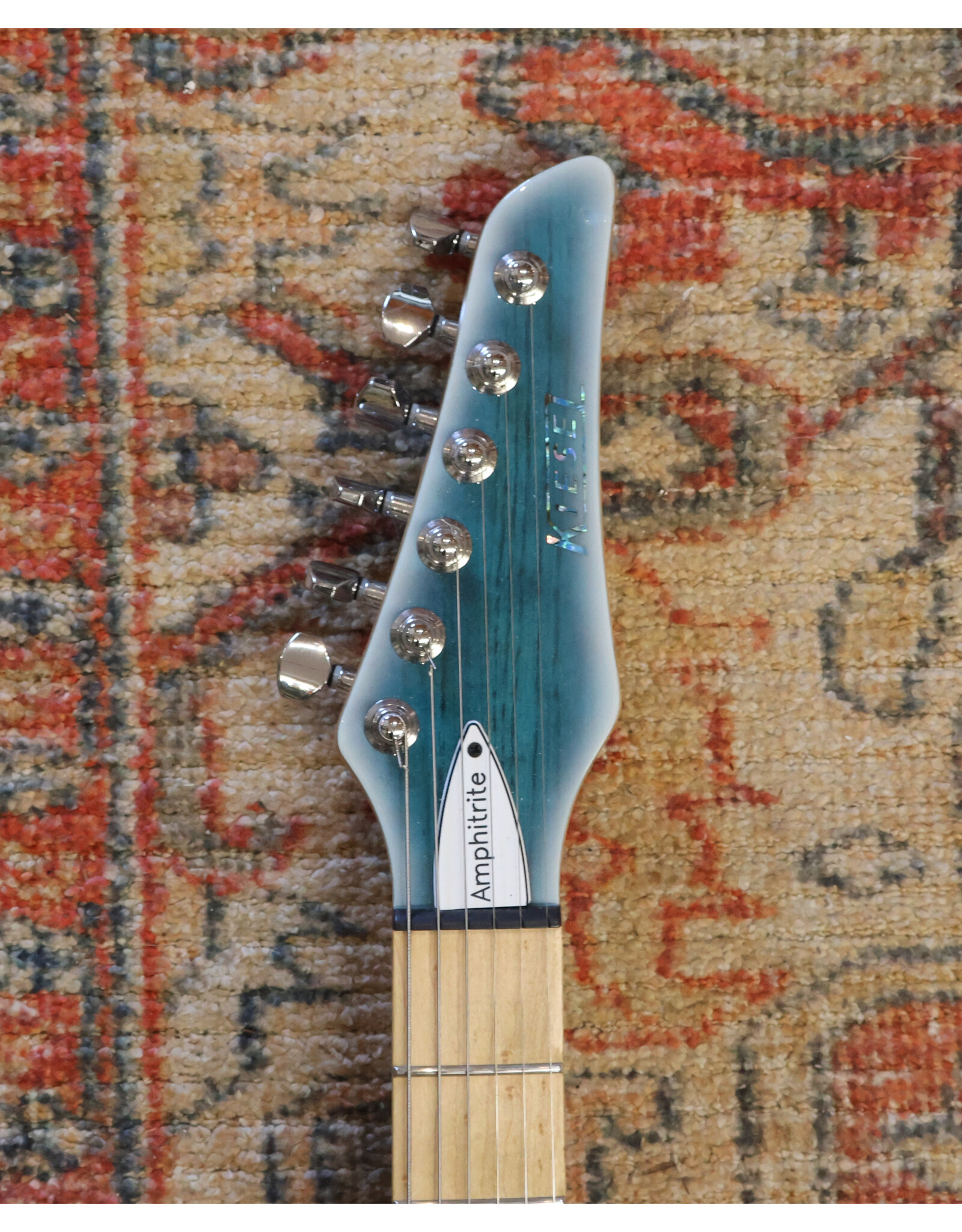 Kiesel Kiesel Aries 6, Blue Burst, Lace Sensor Pickups w/ Gig Bag, Used