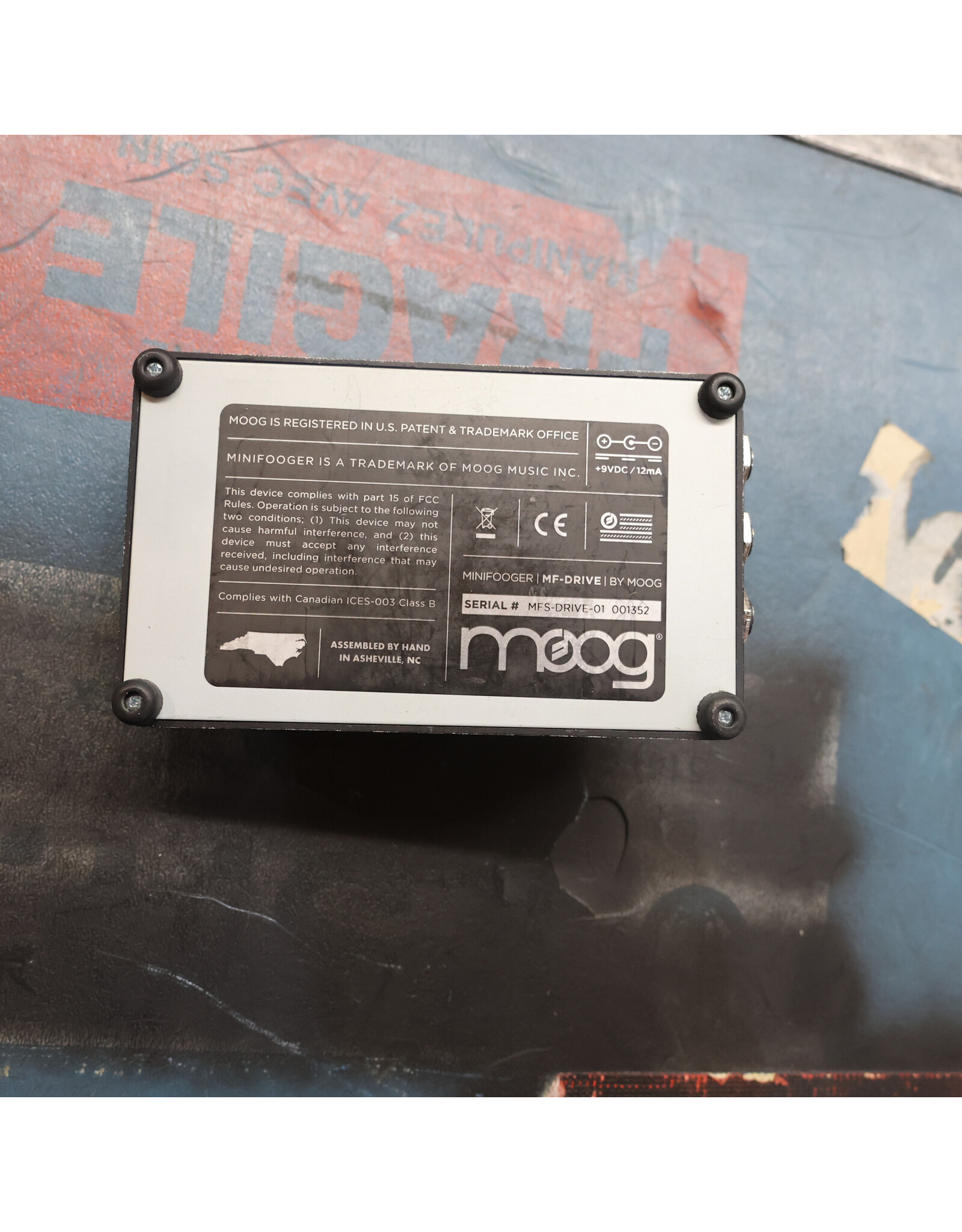 Moog Minifooger MF Drive V1, Used