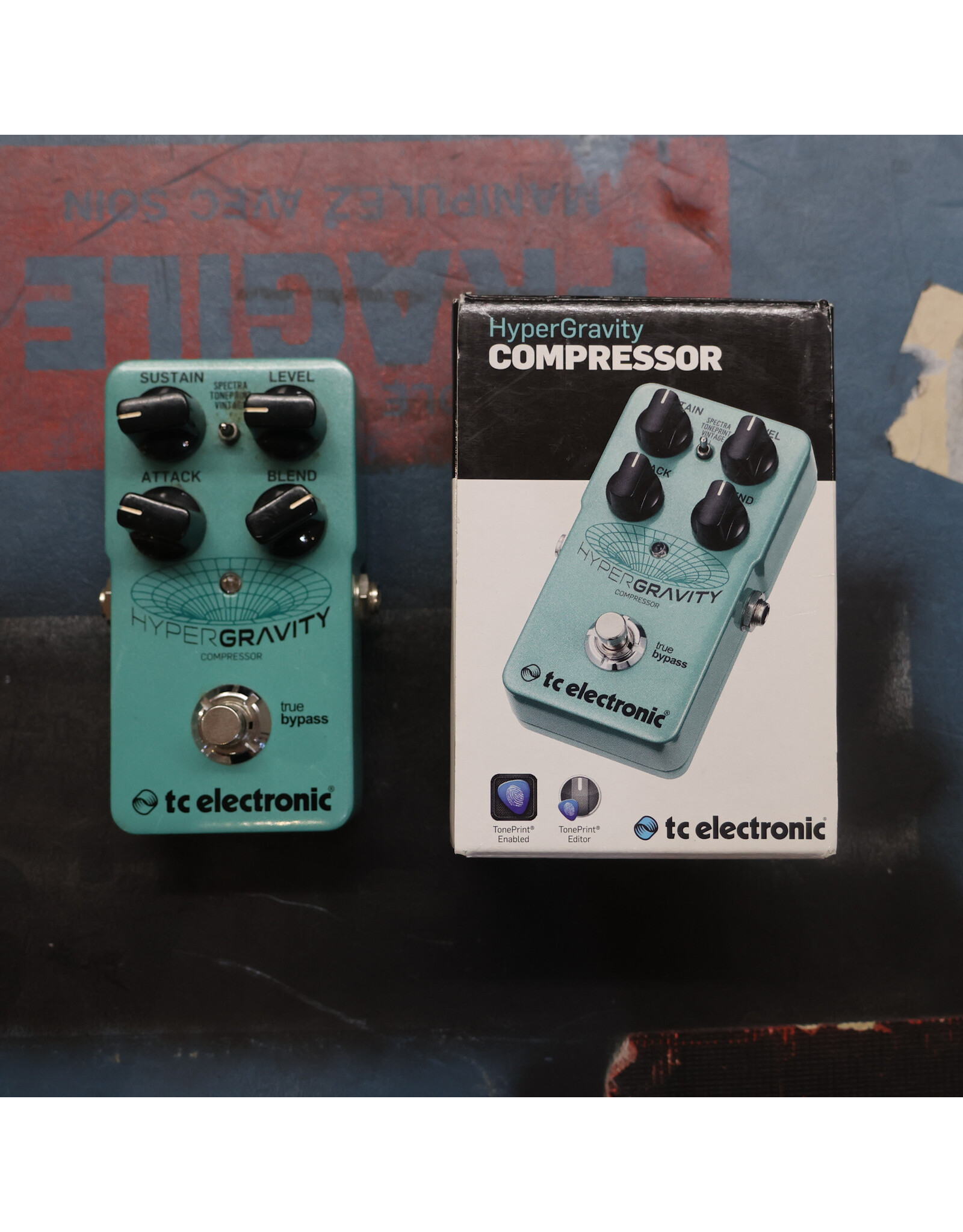 TC Electronics Hypergravity Compressor w/ Box, Used