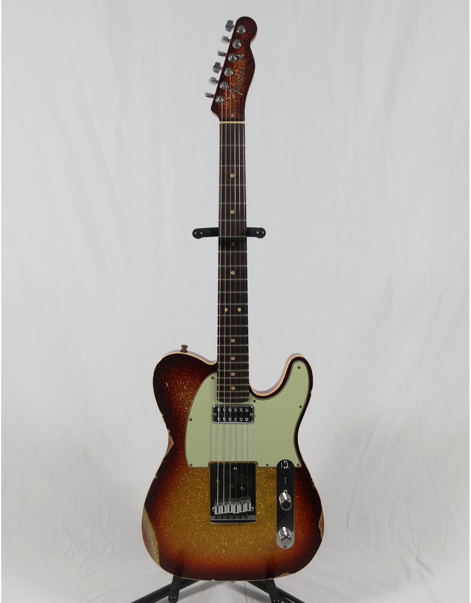 Fender Custom Shop Fender Custom Shop '65 Custom Deluxe Tele Dual Stack HS, Relic, 3-Tone Sunburst Sparkle 2025