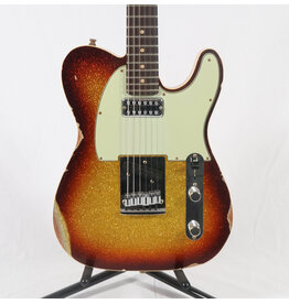 Fender Custom Shop Fender Custom Shop '65 Custom Deluxe Tele Dual Stack HS, Relic, 3-Tone Sunburst Sparkle 2025