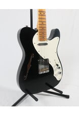 Fender Custom Shop Fender Custom Shop 1950s Tele Thinline, Journeyman Relic, 1-Piece Quartersawn Maple Neck, Black