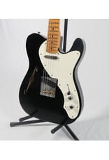 Fender Custom Shop Fender Custom Shop 1950s Tele Thinline, Journeyman Relic, 1-Piece Quartersawn Maple Neck, Black