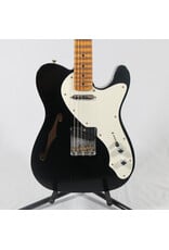 Fender Custom Shop Fender Custom Shop 1950s Tele Thinline, Journeyman Relic, 1-Piece Quartersawn Maple Neck, Black