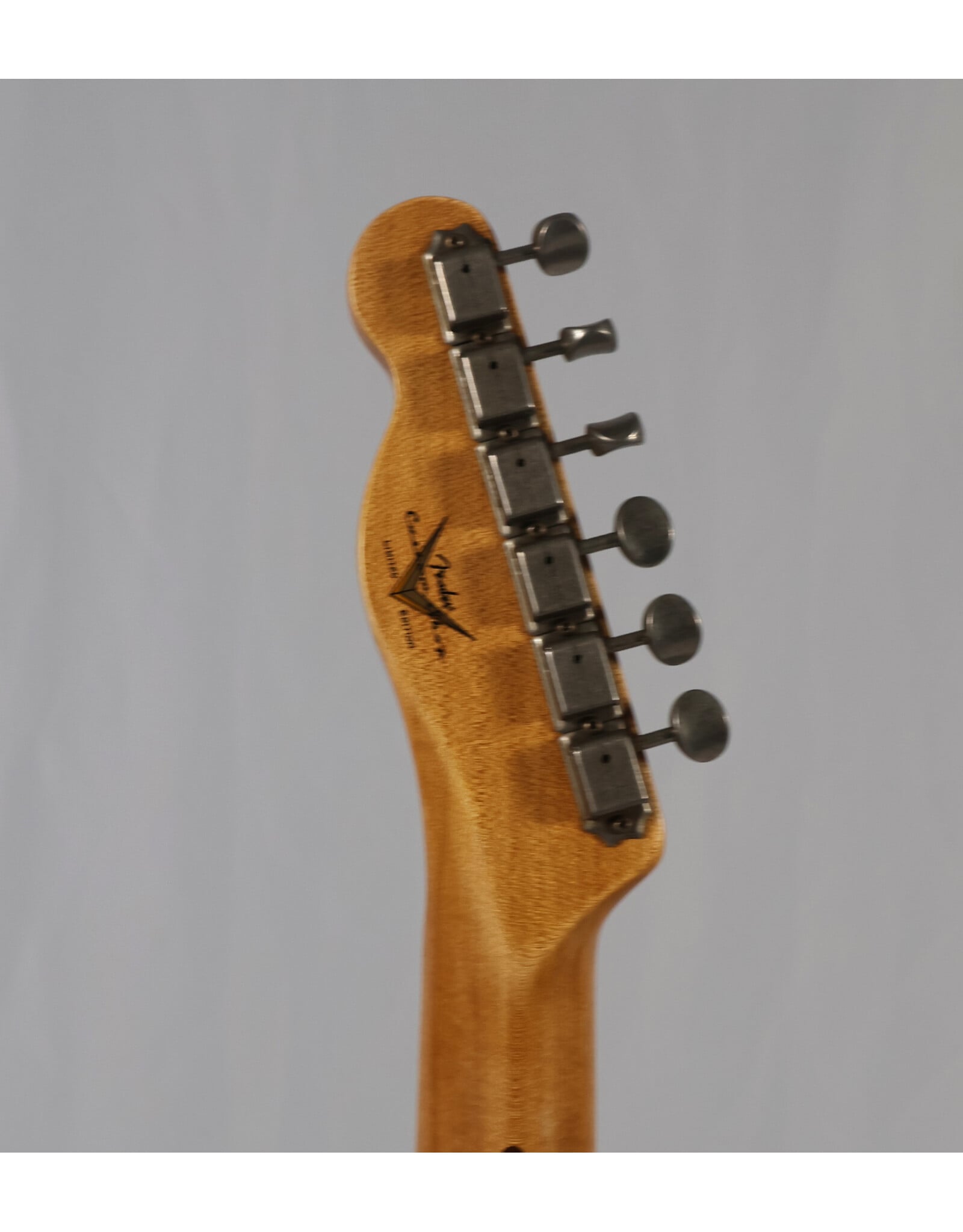 Fender Custom Shop Fender Custom Shop 1950s Tele Thinline, Journeyman Relic, 1-Piece Quartersawn Maple Neck, Black