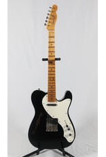 Fender Custom Shop Fender Custom Shop 1950s Tele Thinline, Journeyman Relic, 1-Piece Quartersawn Maple Neck, Black