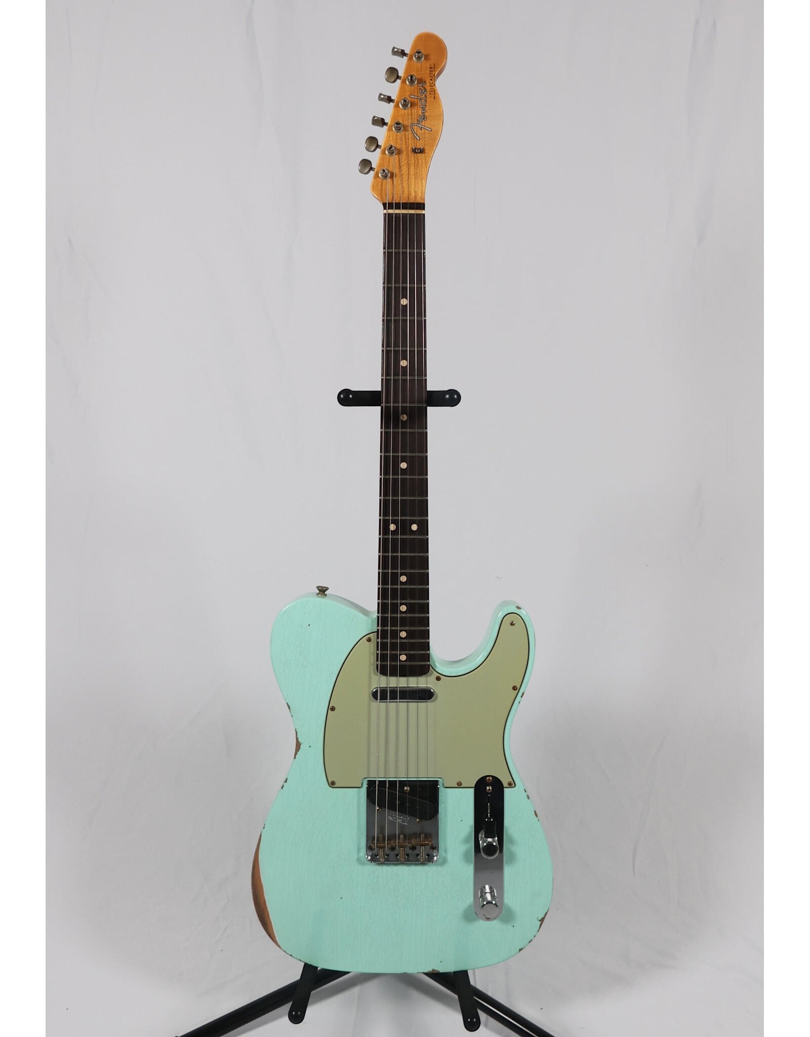 Fender Custom Shop Fender Custom Shop 2026 Limited '63 Telecaster, Relic Faded Surf Green