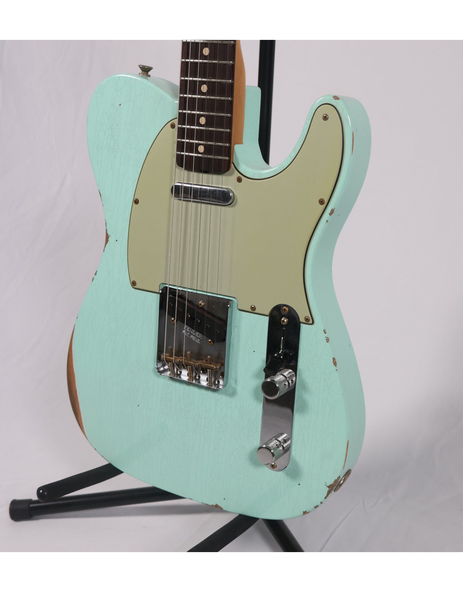 Fender Custom Shop Fender Custom Shop 2026 Limited '63 Telecaster, Relic Faded Surf Green